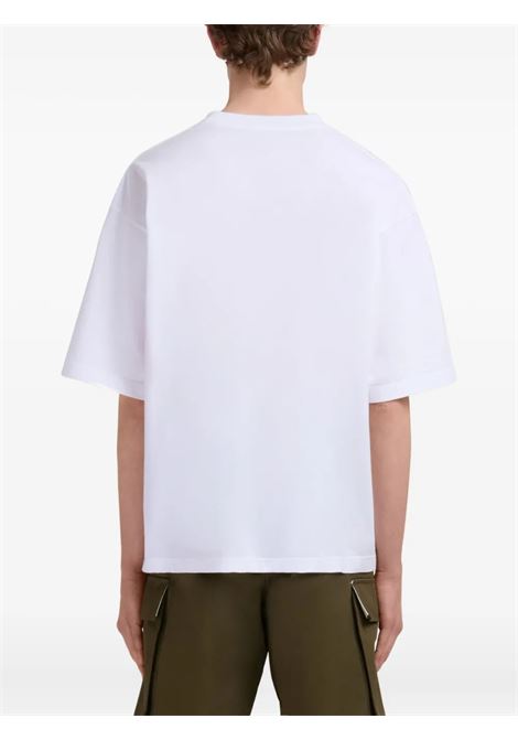 patcj logo tee man white MARNI | HUMU0223X6 UTCZ5700W01